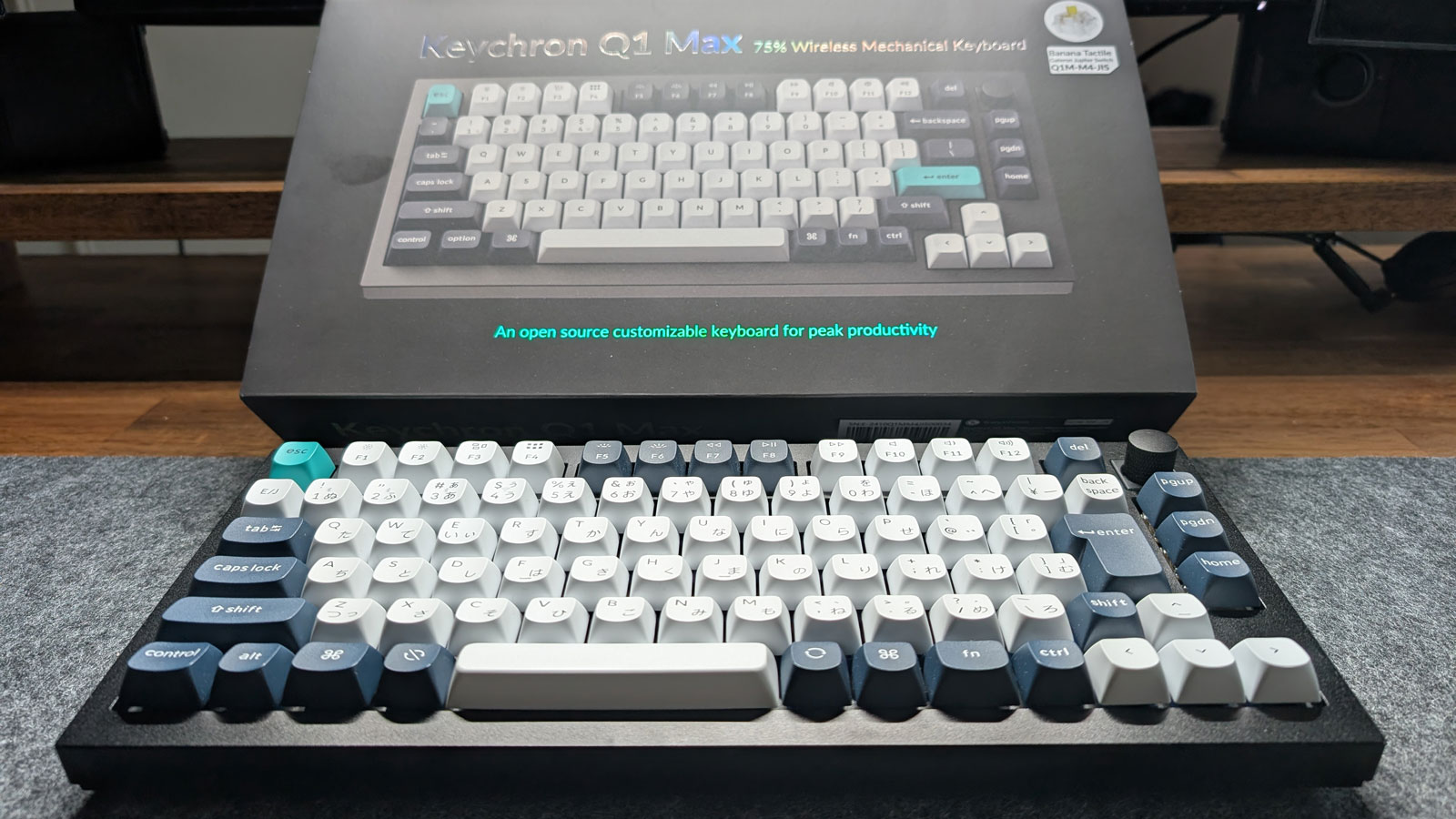 Keychron Q1 Maxレビュー記事のサムネイル